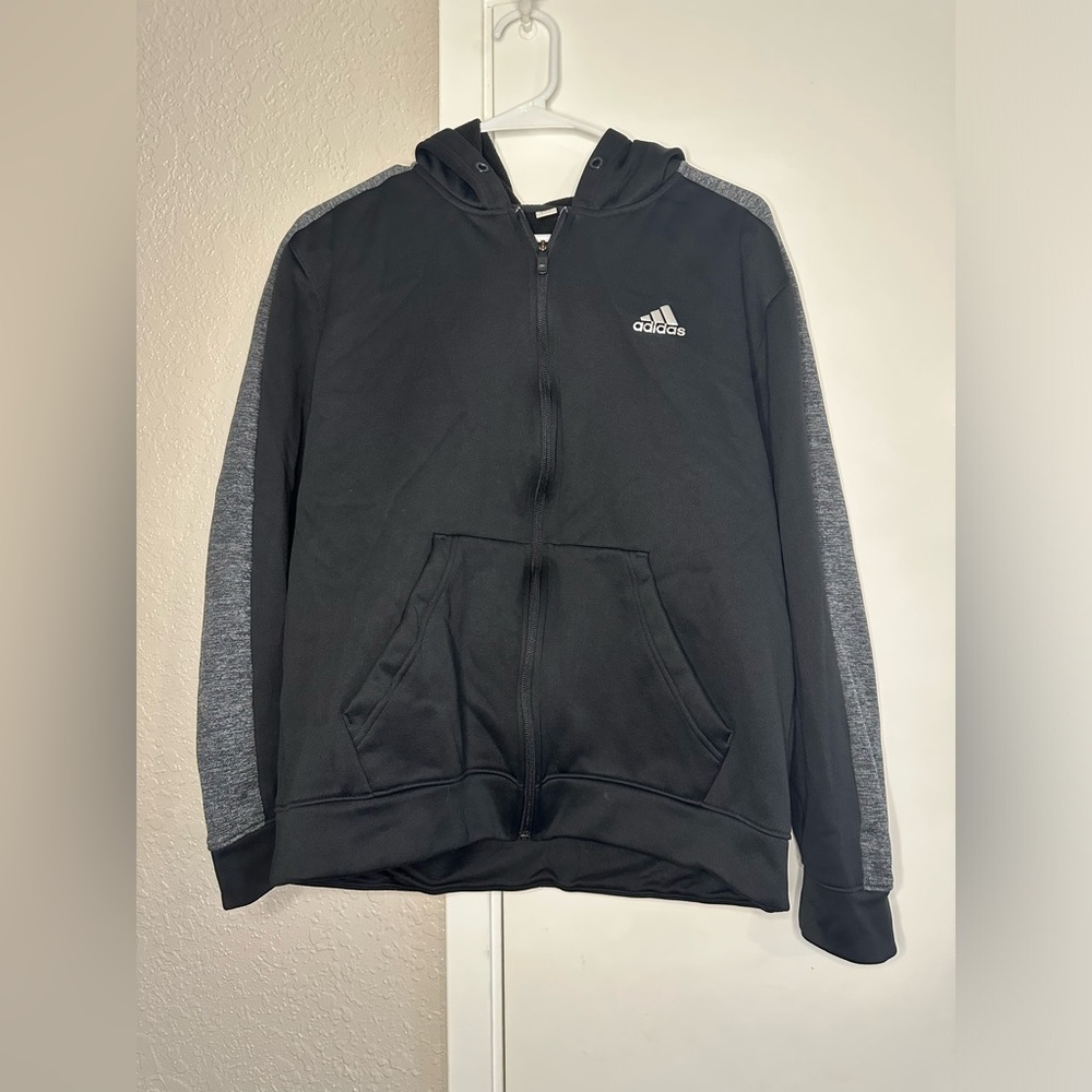 Adidas black sweater.